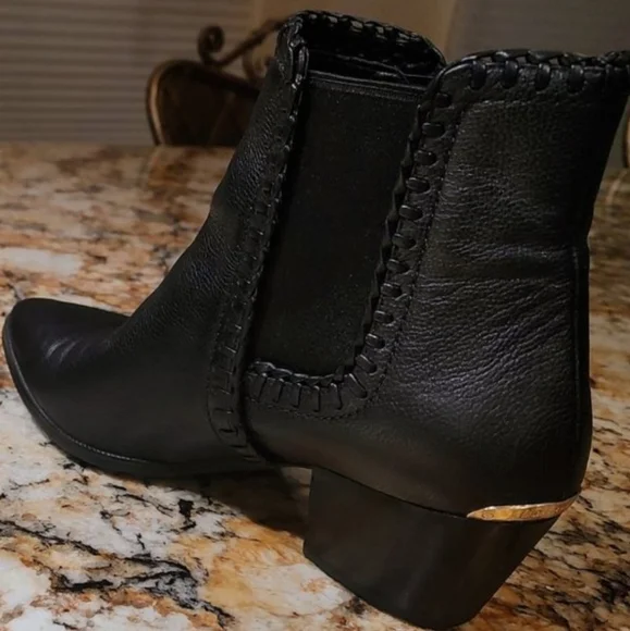 MK leather Ankle booties - Picture 2 of 7